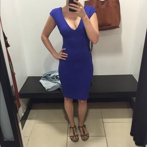 Bebe V-neck Cocktail Dress